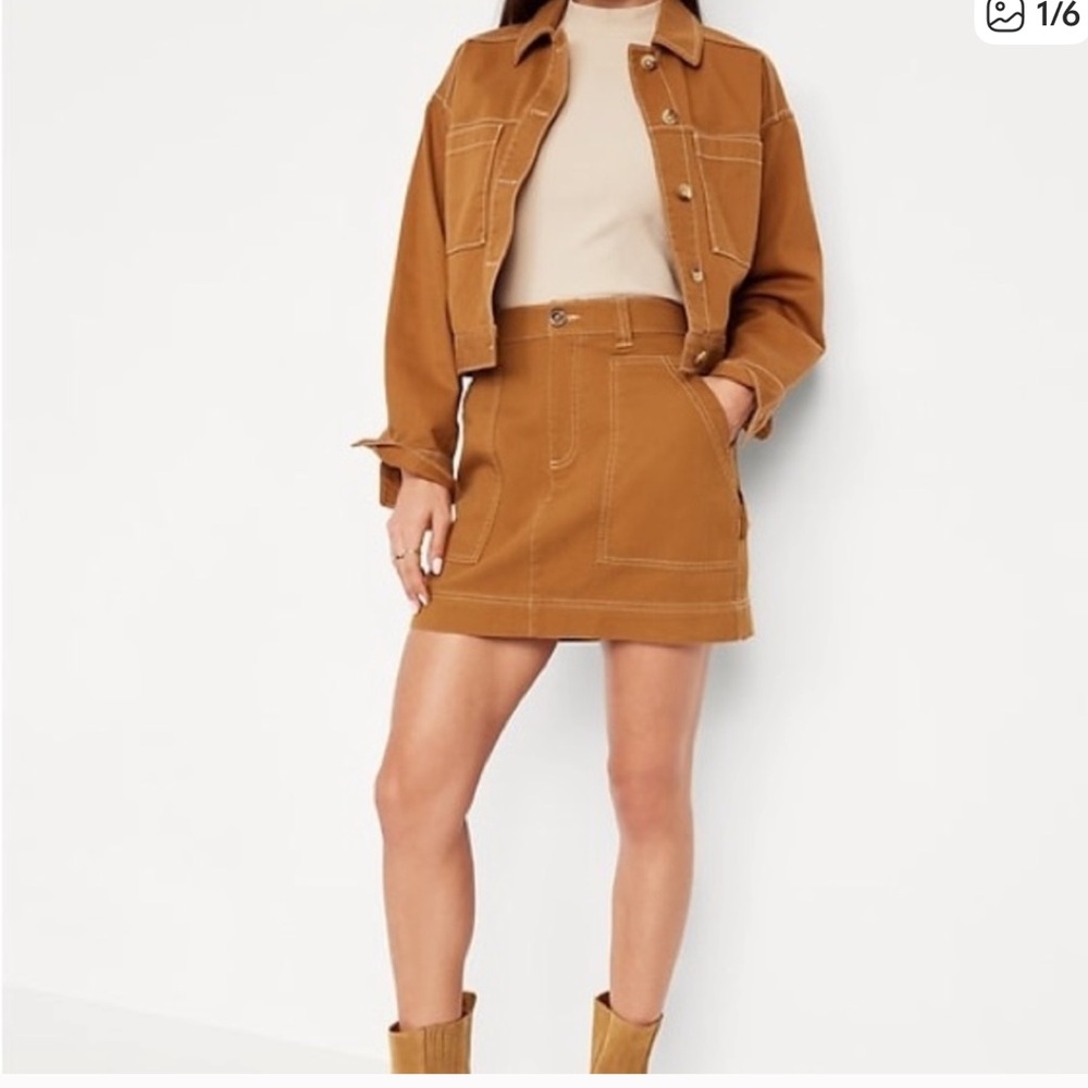 SET!  Old navy Utility Skirt and jacket set size 2 xs